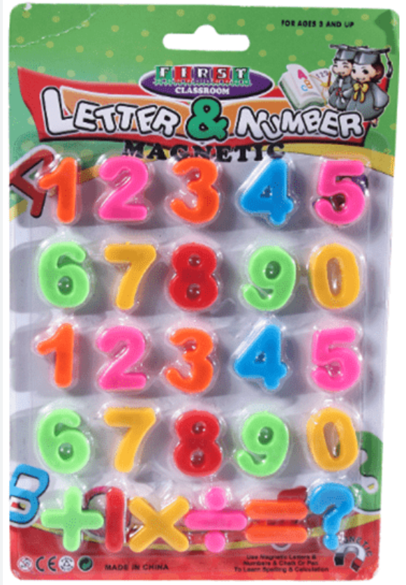 Letras Y Numeros Magneticos