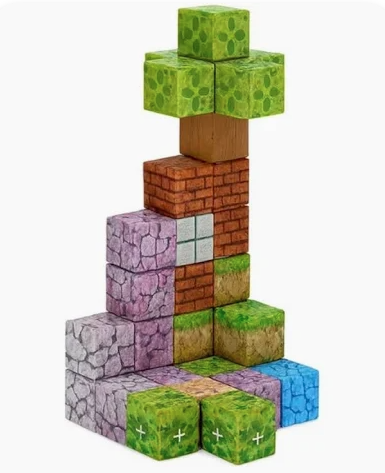 Magnéticos de Minecraft 30 pcs