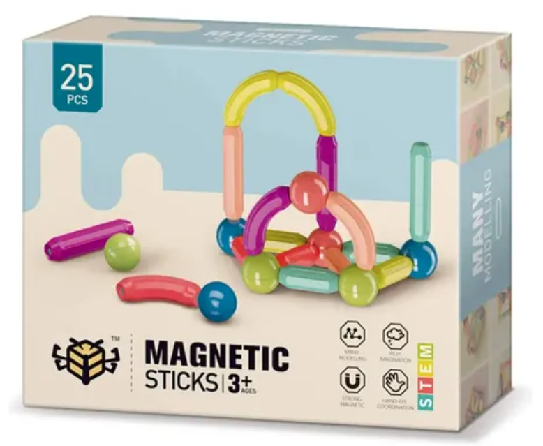 Magnetic Sticks 25 Piezas