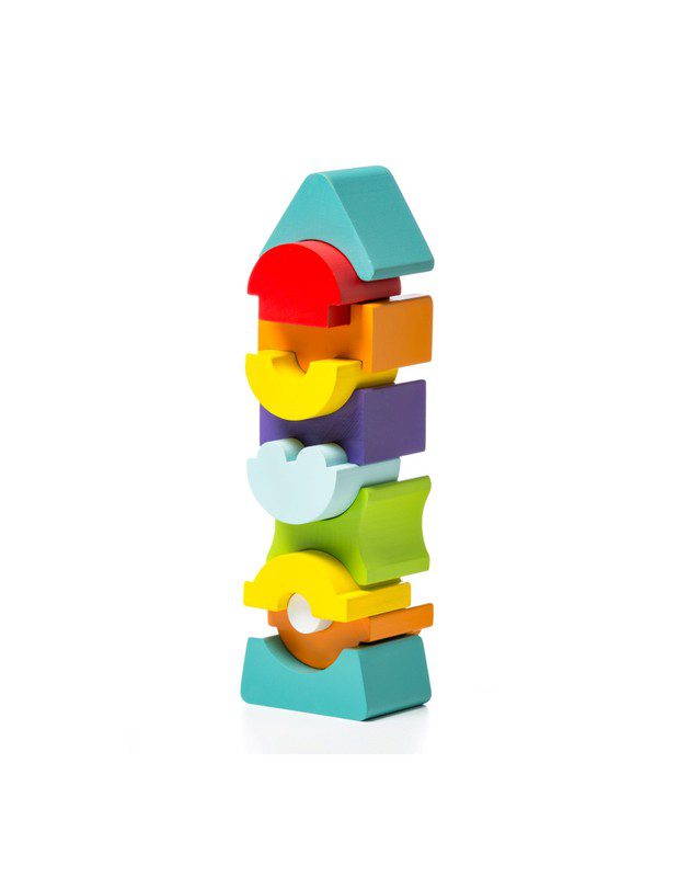 Pyramid Stacked High