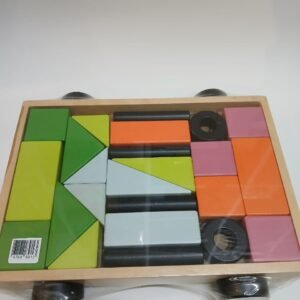 Carrito Bloque Madera