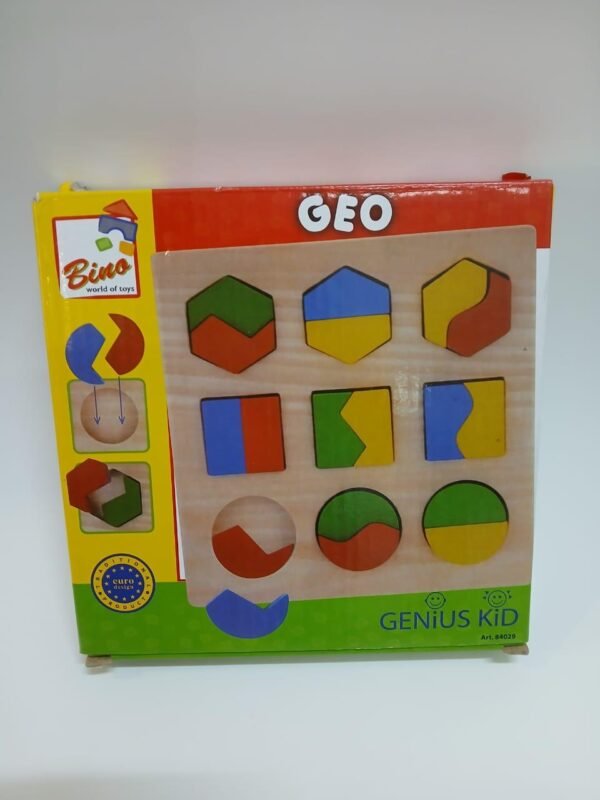 Puzzle Madera Geo